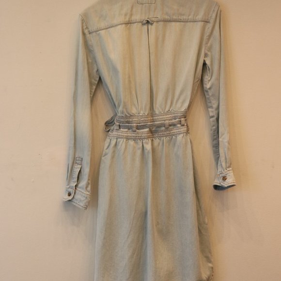 SOLD DVF Diane von Furstenberg x Current Elliott Size 4 Small The Wrap Dress - Picture 8 of 8